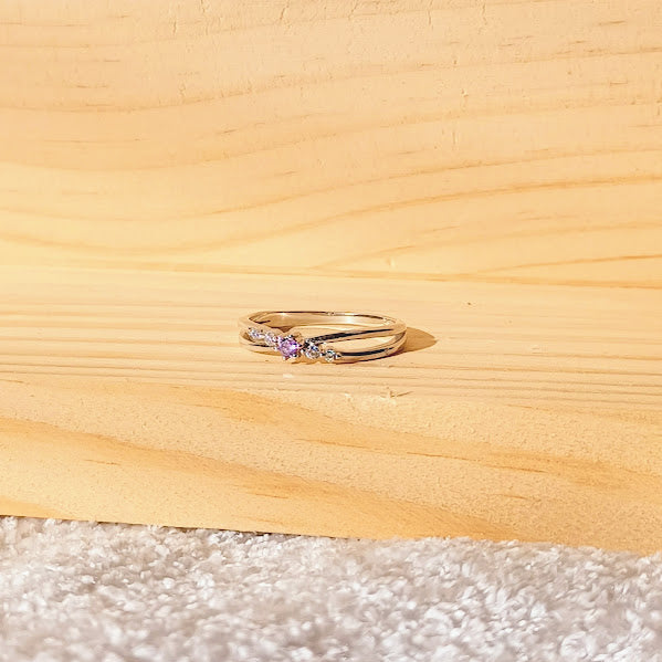 Lilas Neige Ring