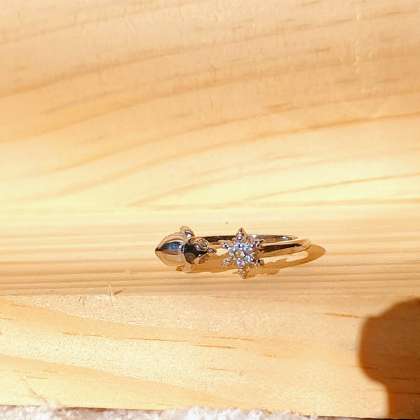 Pinguino di Cristallo Ring