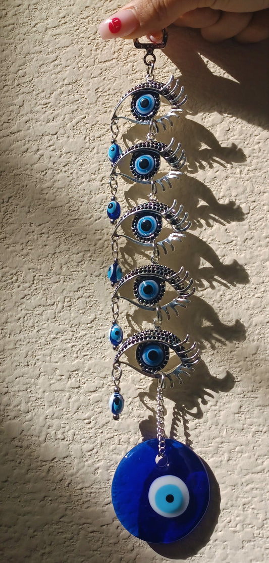 6 tier Evil eye Wall decor