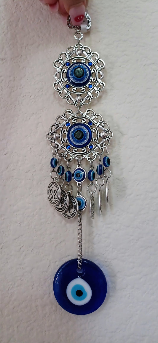 3 Teir Evil eye Wall Decor - Medium