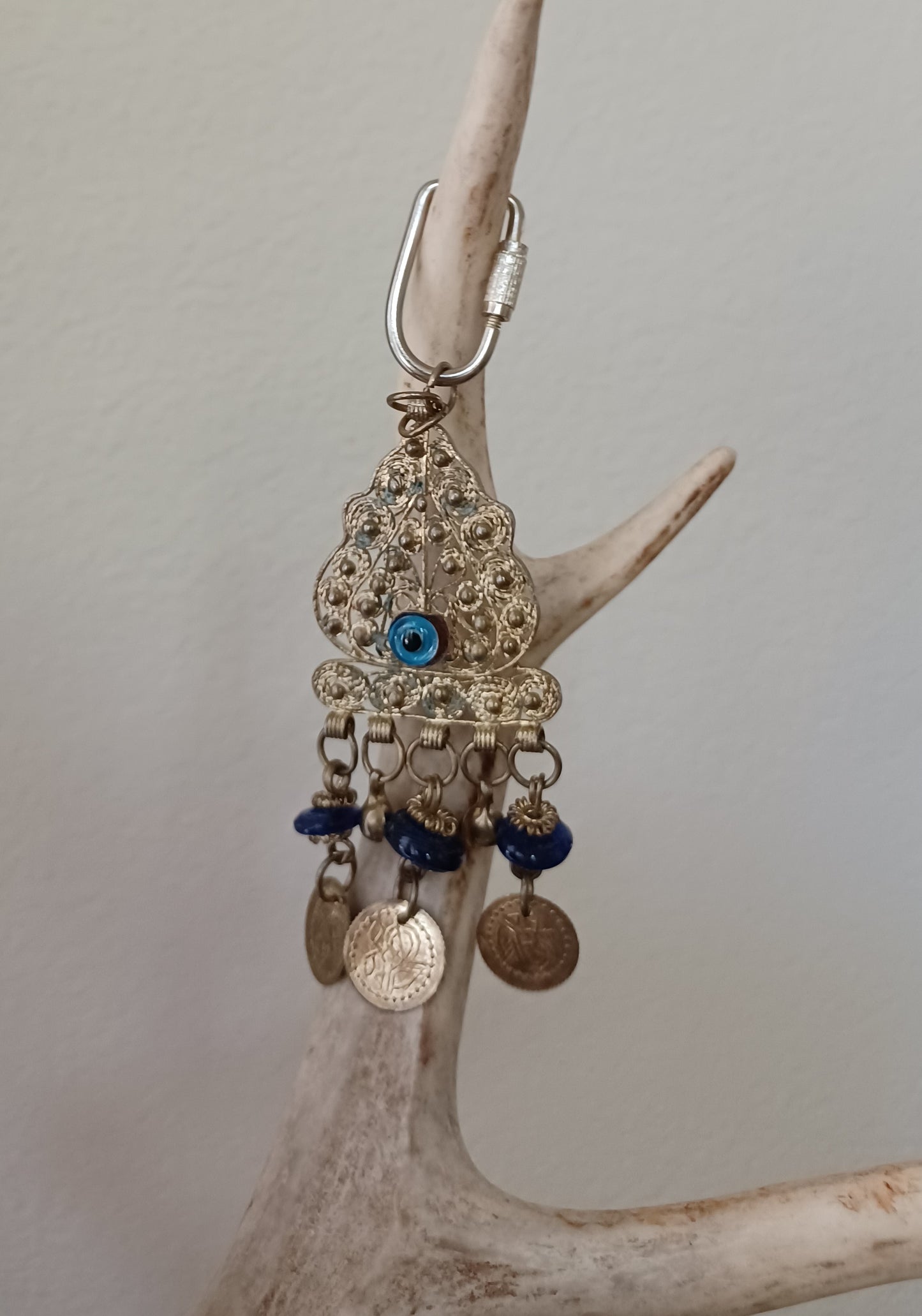 Handmade Evil Eye Key Chain