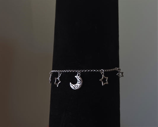 Stary Night Silver Bracelet