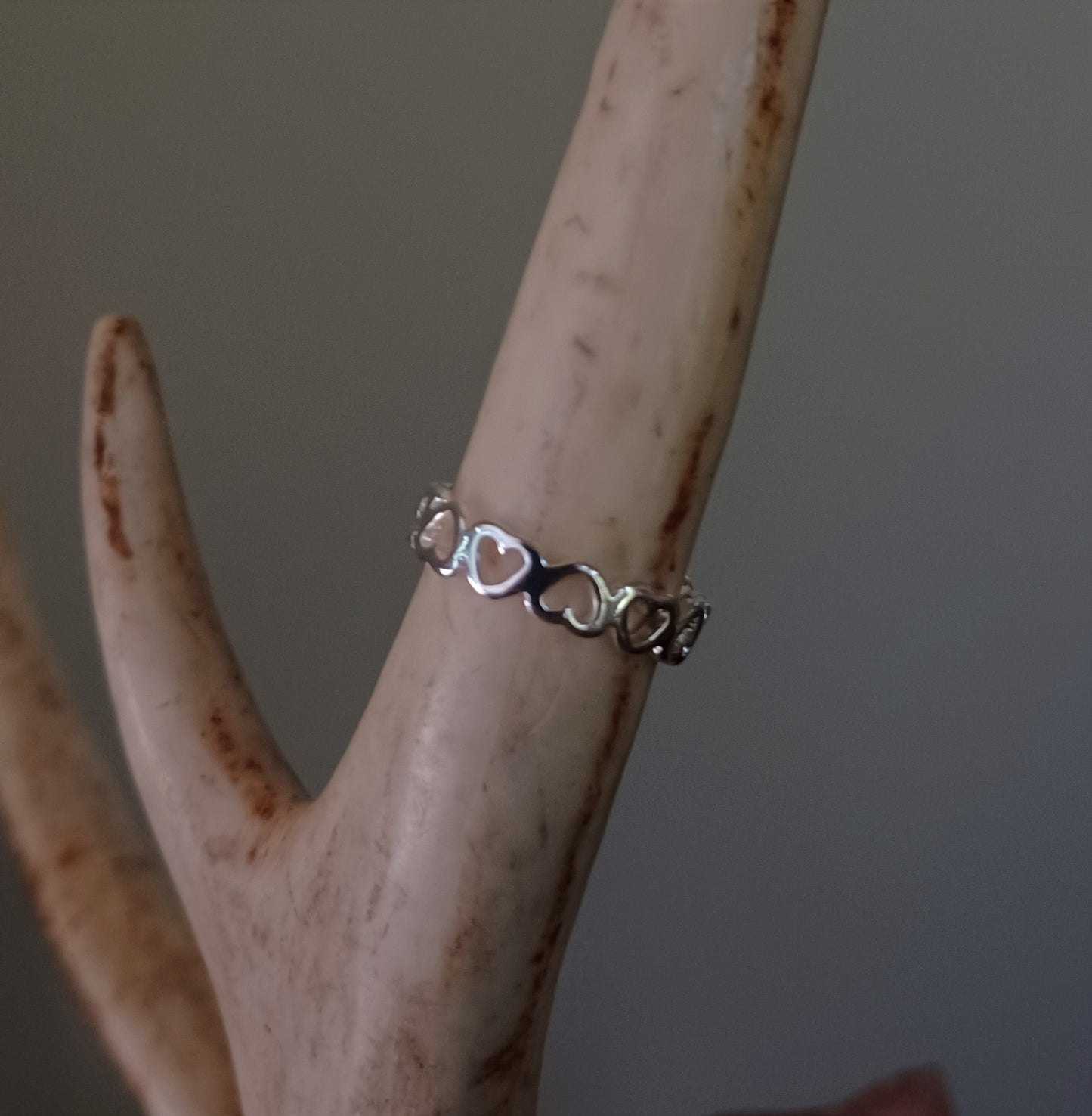 Silver Heart Ring