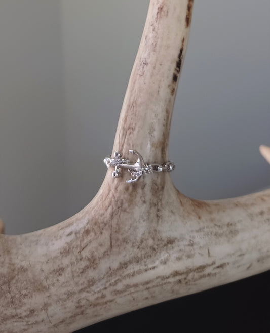 Silver Anchor Ring