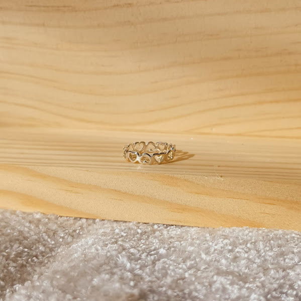 Corazón de Plata Ring
