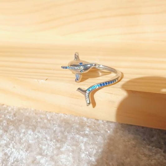 Delphine Azurée Ring
