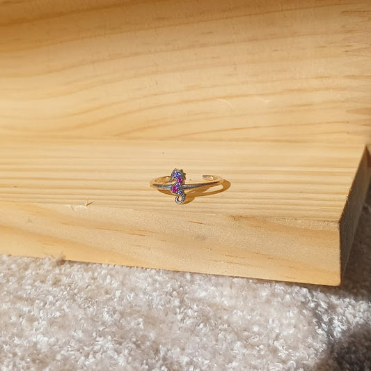 Cavalluccio Viola Ring