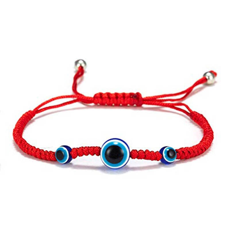 Handmade Red Evil Eye Bracelet