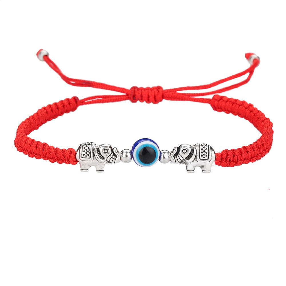 Handmade Red Evil Eye Bracelet